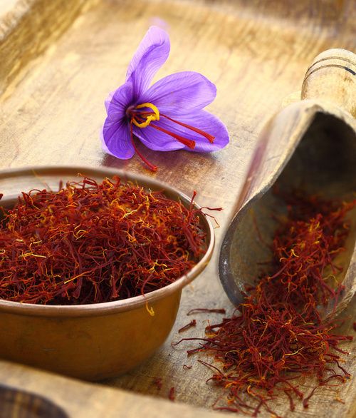 risotto gamberetti zucchine e zafferano