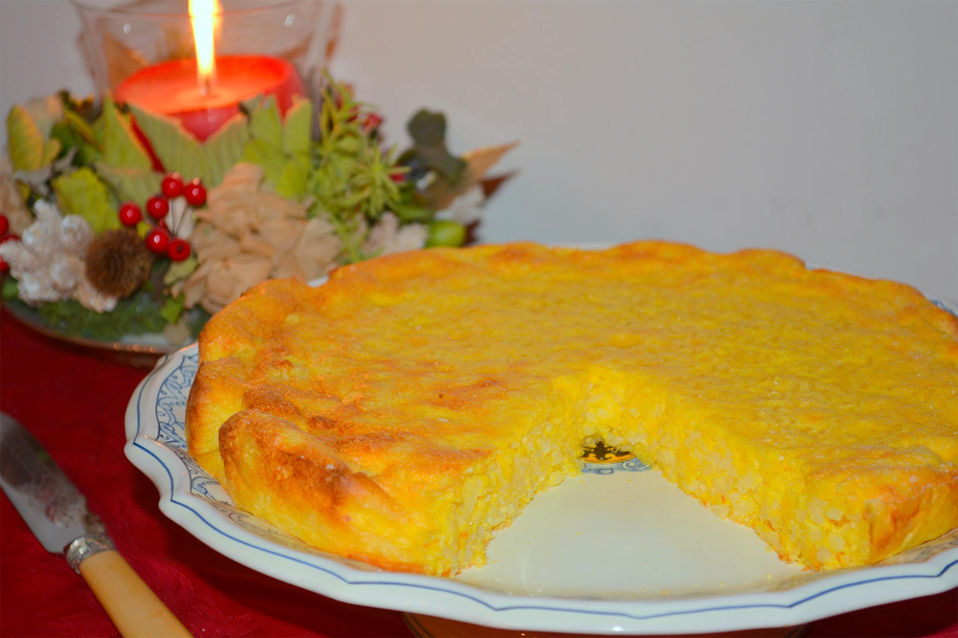 torta di riso leggera sana
