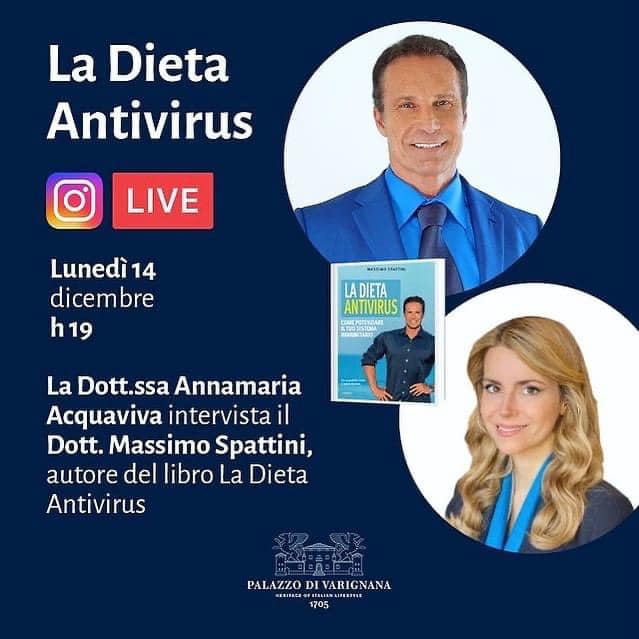 La dieta antivirus Massimo Spattini Annamaria Acquaviva
