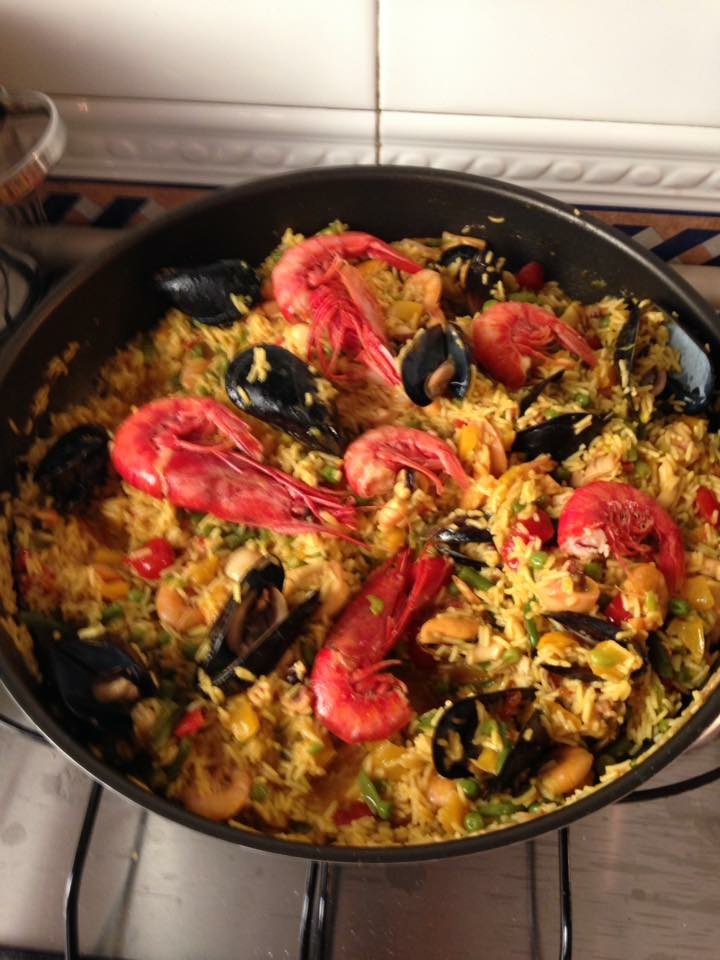 La paella di Nadia