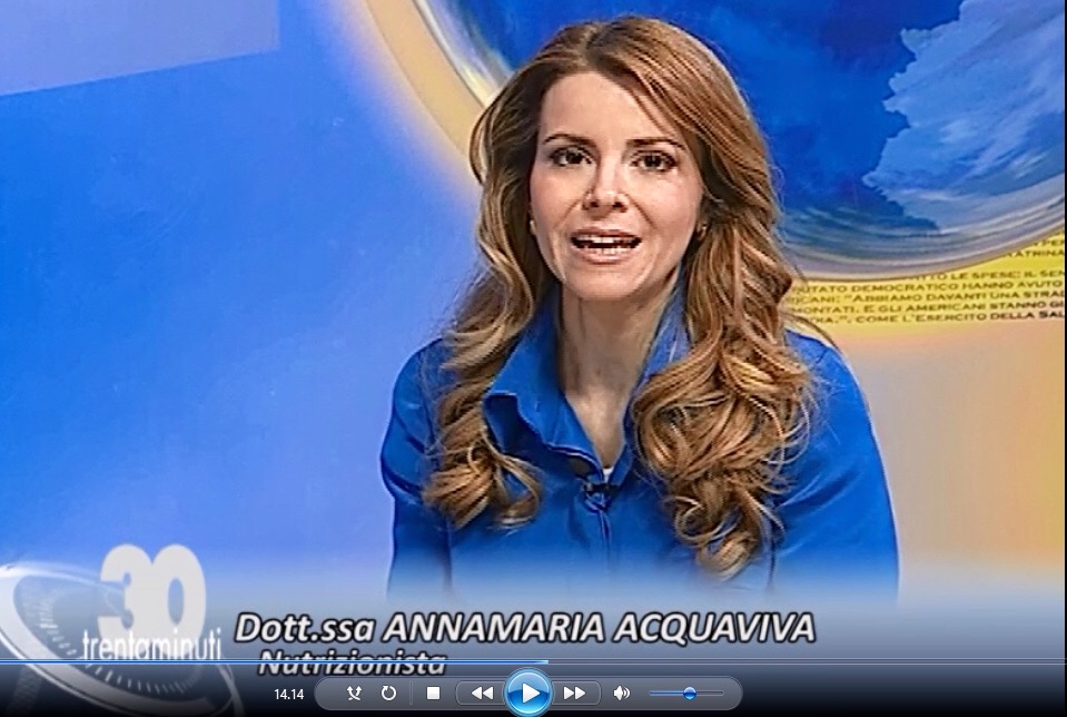 Annamaria Acquaviva Teleromagna dietista