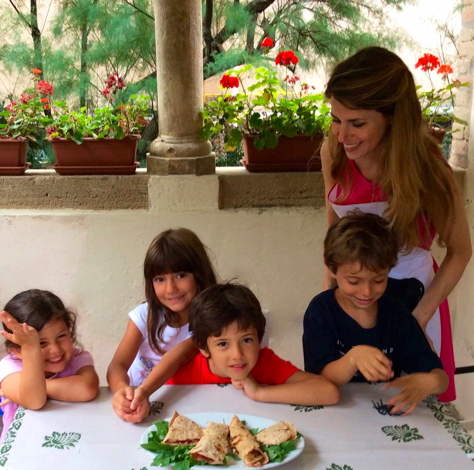 piadina integrale all'olio di oliva