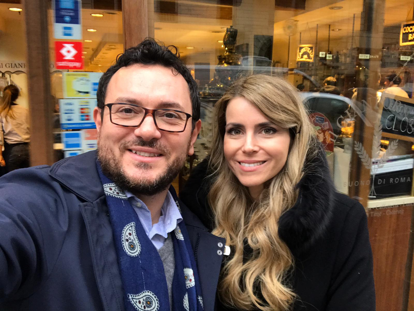 Annamaria Acquaviva with Loreto Nemi